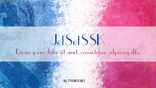 JetSetSSK example